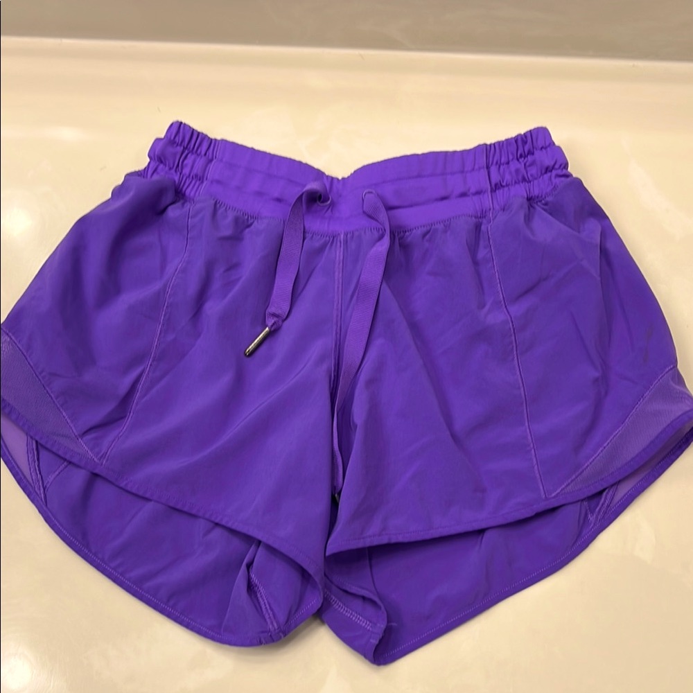 Lululemon Women's Purple Athletic Shorts